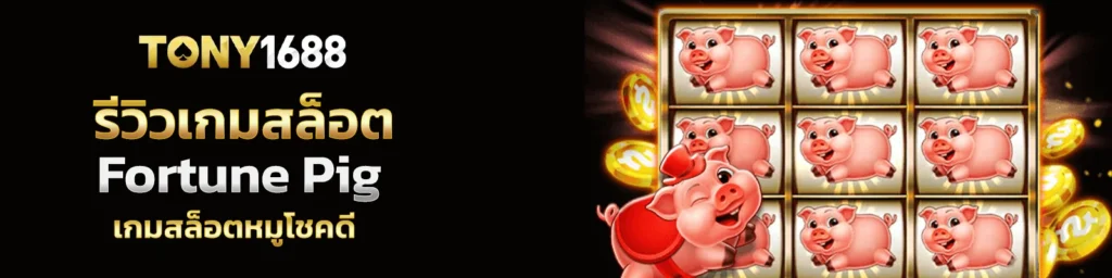 รีวิวเกมสล็อต Fortune Pig