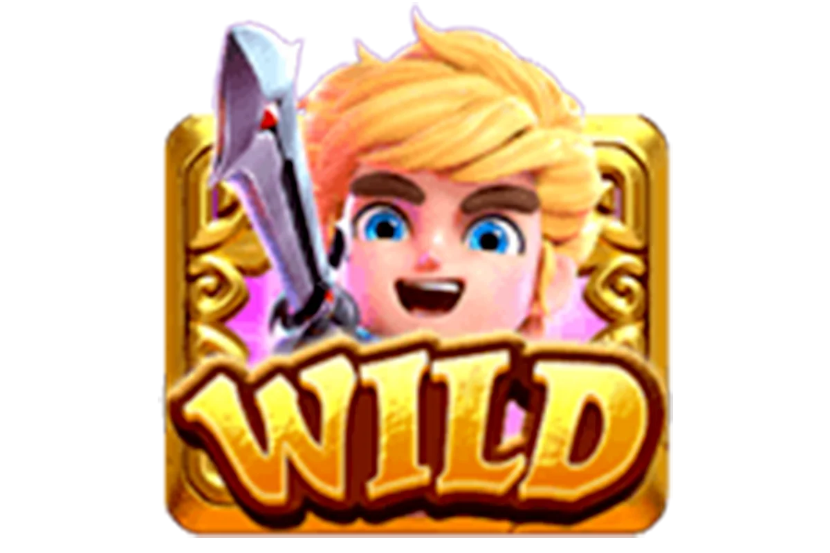 สัญลักษณ์ wild ในเกม Gem Saviour Conquest