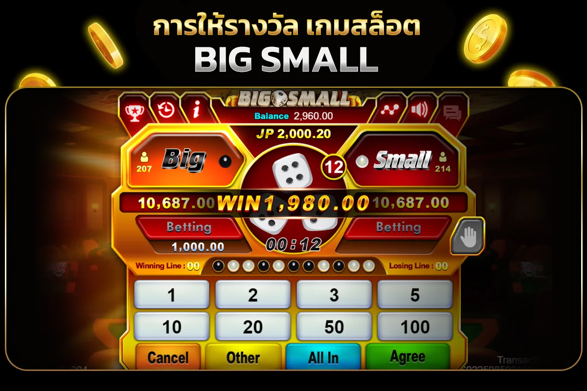 การให้รางวัล เกมสล็อต